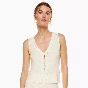 NWT Aritzia Wilfred Cantata Tank Light Birch XS
